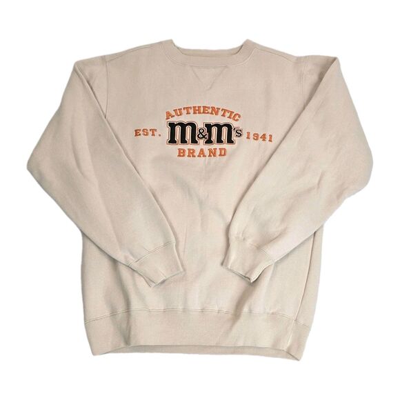 M&M's World Sweatshirt Women's Small Authentic Brand Pullover Crewneck 1941 - Picture 1 of 10